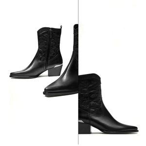 Massimo Dutti Cowboy Boots